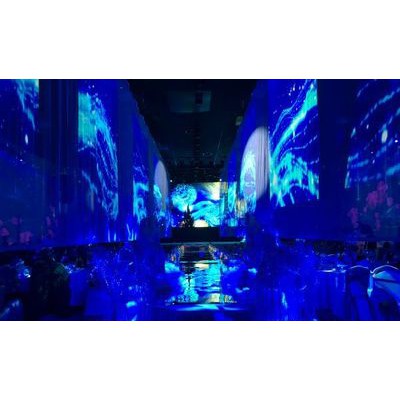 深圳全息紗幕，全息投影背投幕供應商