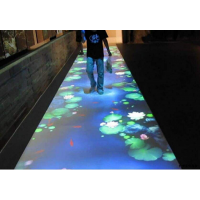 濟(jì)南投影大屏融合濟(jì)南地面投影互動(dòng)濟(jì)南墻面投影互動(dòng)全息餐廳