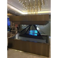 360全息展柜-全息互動_大屏觸控與體感互動解決方案