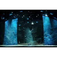 深圳舞臺紗幕紗幕投影全息紗幕進口無縫紗幕布