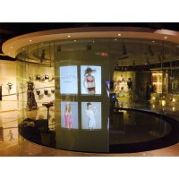 全息背投幕,全息透明膜,互動櫥窗投影膜,全息投影設備價格