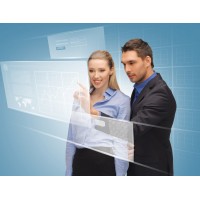 深圳納米觸控膜商家-櫥窗全息投影觸摸膜尺寸定制